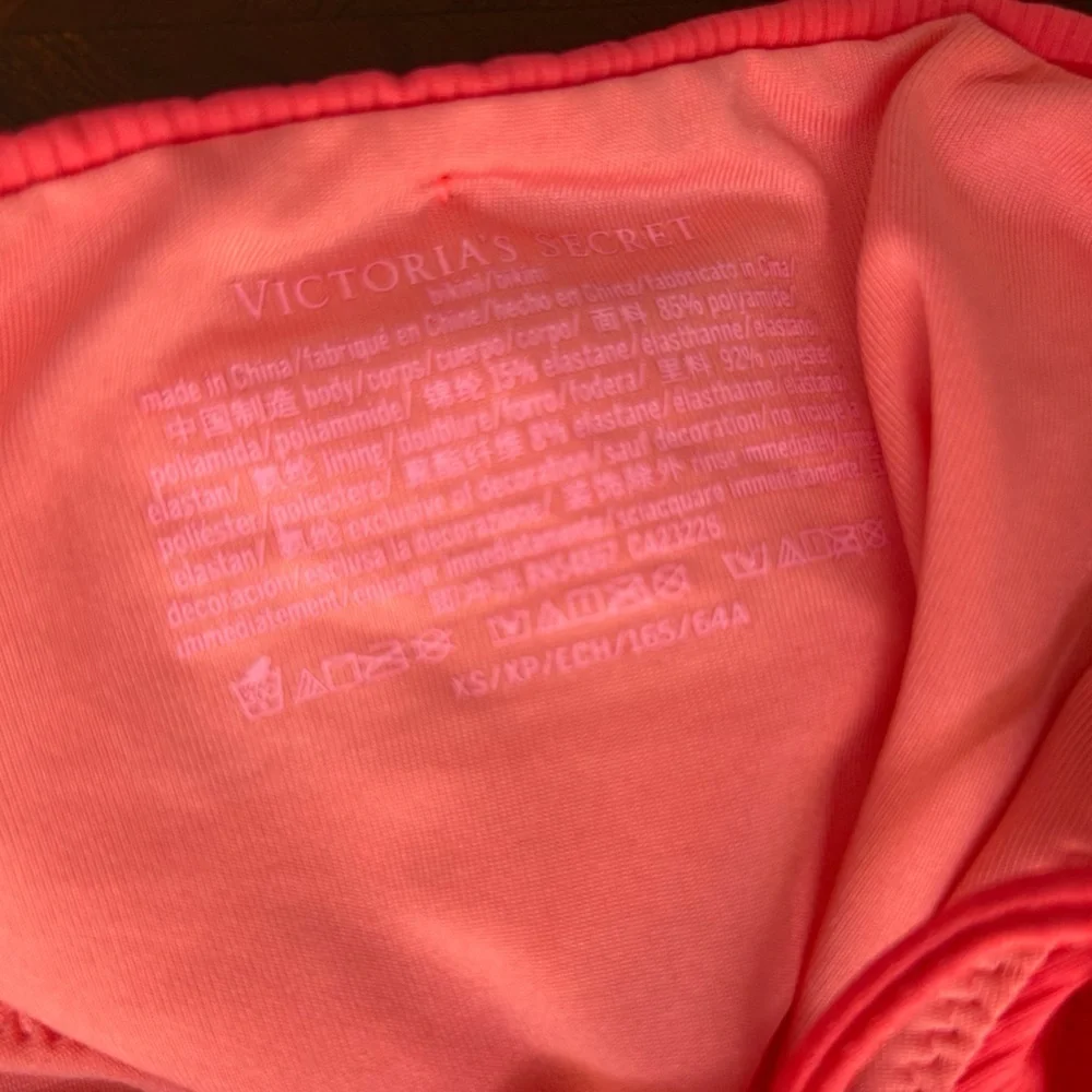 VICTORIA’S SECRET Vibrant Pink Bikini  SIZE XS Set BRA 32B